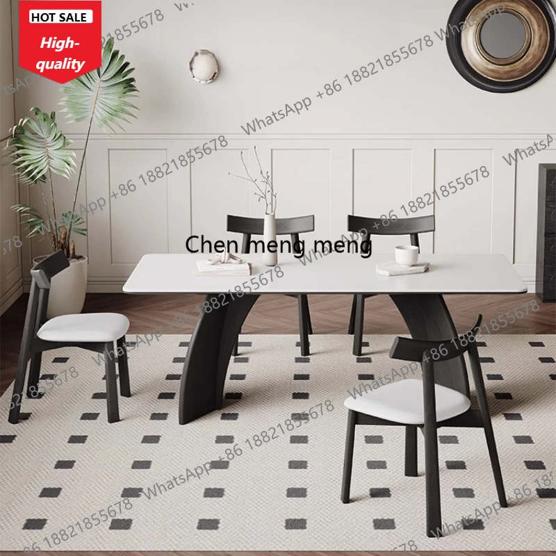 

C139 Современный роскошный обеденный стол в центре прихожей, скандинавские продукты, дизайнерский обеденный стол, портативный итальянский деревянный Muebles, домашняя мебель