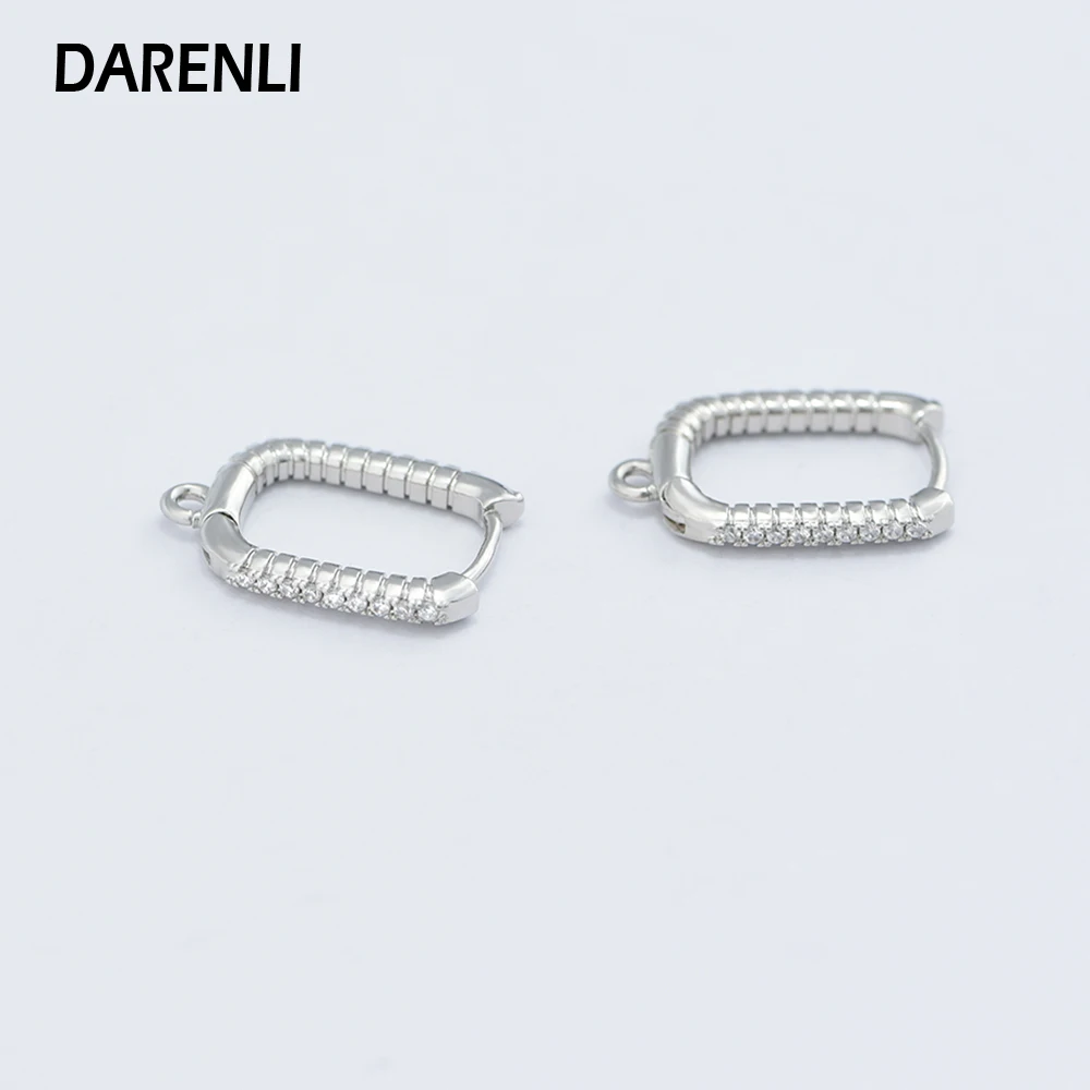 

DARENLI 18K Gold Plated Leverback Fastener Fittings Earring Hooks For DIY Women High Quality DIY Earring Making Accessories