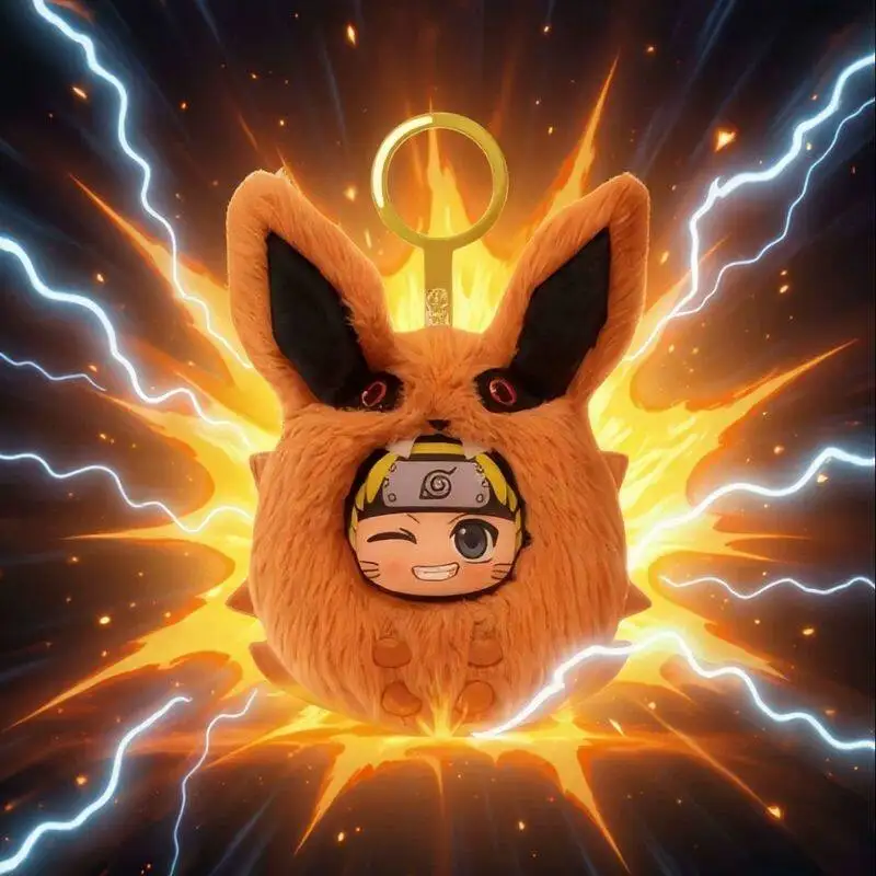 Authentic stock EAKI Yiqi Naruto Shippuden Whirlpool Naruto Cute Dodo Series Blind Box Pendant Doll Birthday Surprise Gift