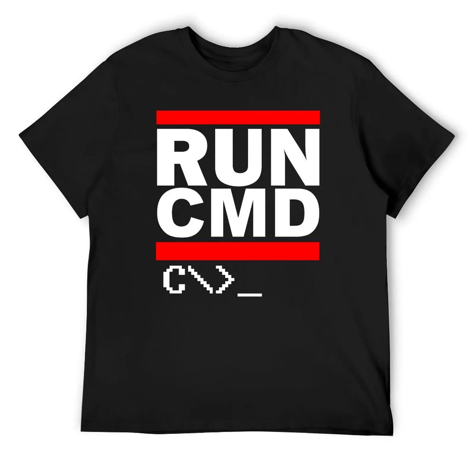 

RUN CMD (White) T-Shirt Aesthetic clothing custom shirt mens clothing