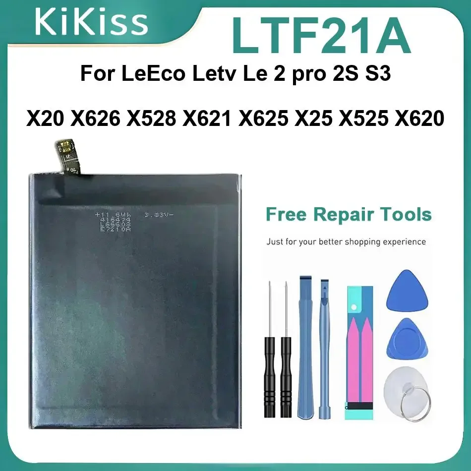 

Battery LTF21A For Leeco Letv Le 2 Pro 2S S3 Le2pro X20 X626 X528 X621 X625 X25 X525 X620 X520 X522 X527 X526