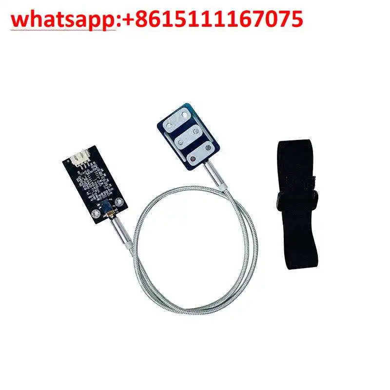 Single‑Channel EMG Muscle‑Electric Sensor Module Dry‑Electrode Signal Acquisition Open‑Source Kit