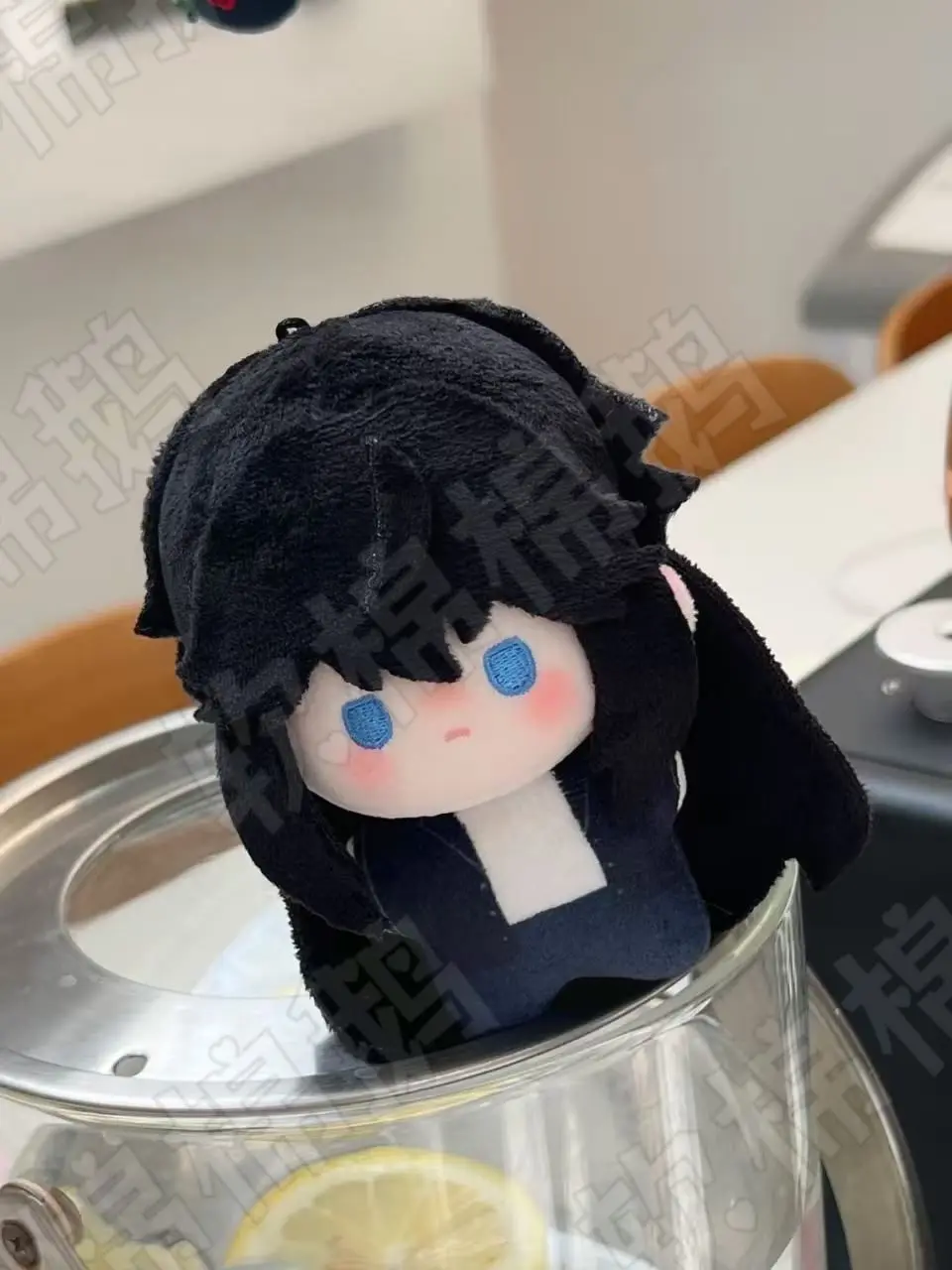 Original Manga Ghostbusters Talk About Luo Yunying Cosplay Properties 10cm Printed Cotton Doll Doll Doll Gift