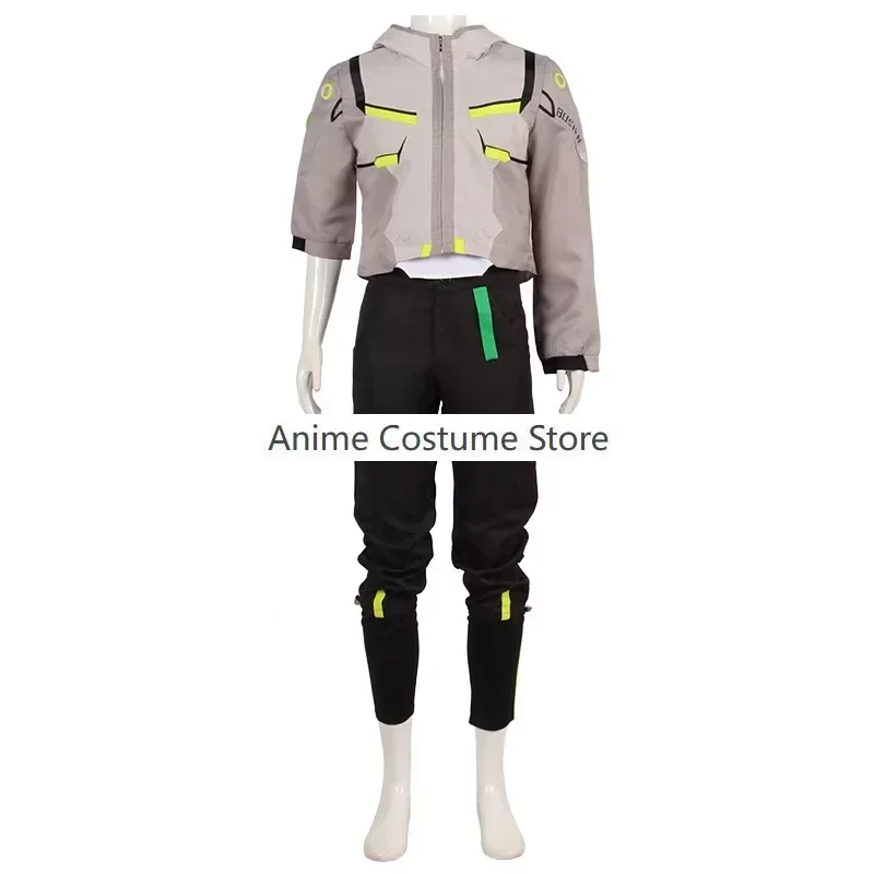 Game Overwatch Genji Cosplay Costume Genji Shoes Men Jacket T-shirt Pants Uniform Halloween Carnival Party Roleplay Costume Suit