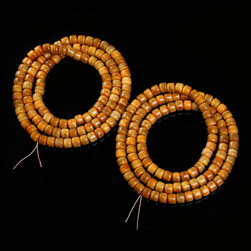 Reconstituted Yak 108 Pieces Semi-Finished Loose Bone Beads