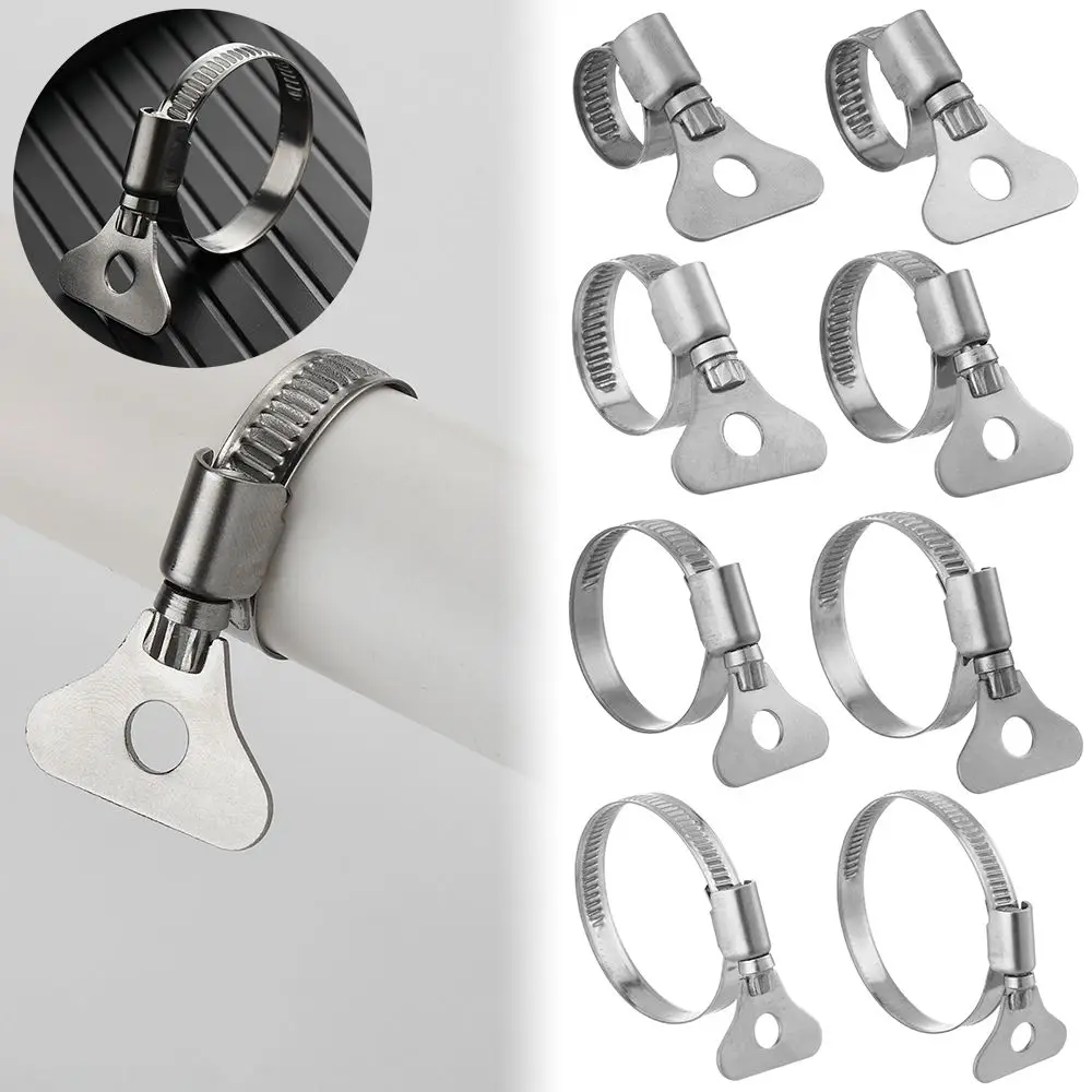 1Pcs Welding Useful Repair Tool Sealing Exhaust Handle Pipe Clip Stainless Steel Hose Clamps T Bolt