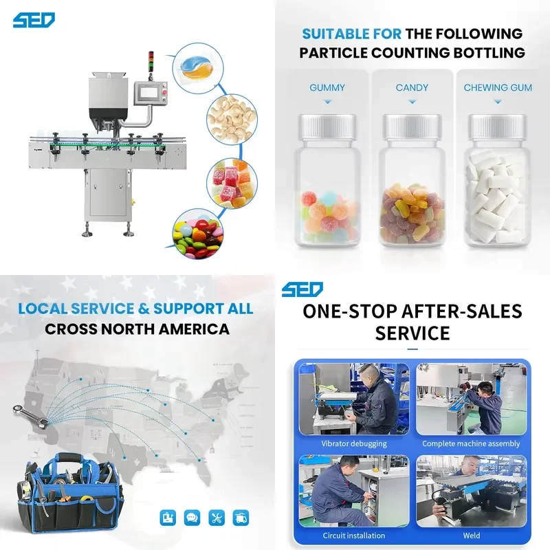 Recycling Machine 2026 Automatic Soft Gel Small Tablet Counting Machine