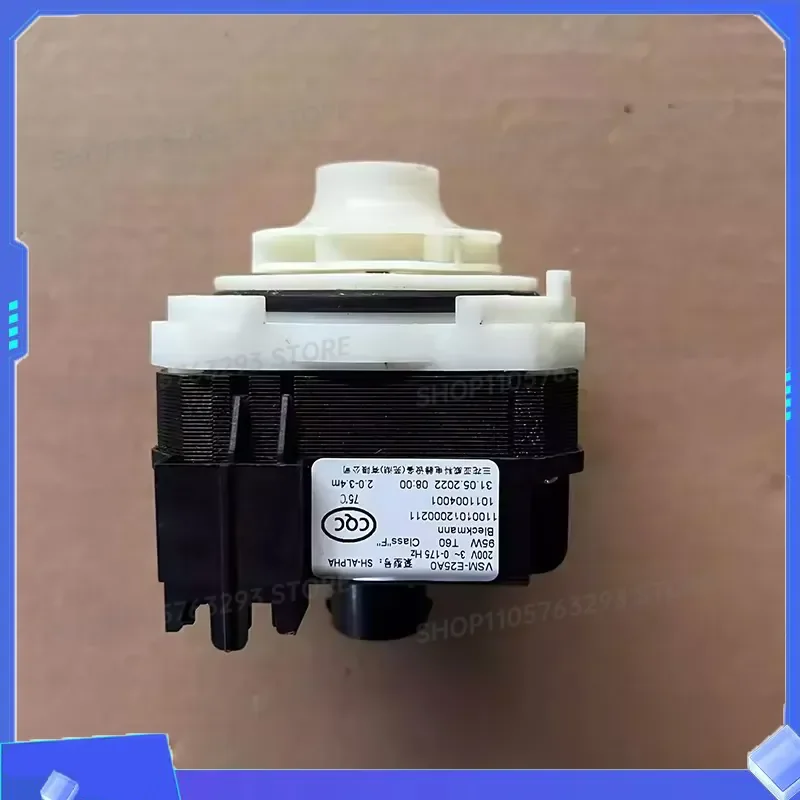 for VSM-E25A0 SH-ALPHA Dishwasher Motor Washing Pump Assembly Drain Pump Assembly Motor Replacement Part