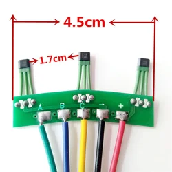 Alta Precisão Hall Módulo Sensor Board, Motor Universal, PCB Board, Veículo Elétrico, Scooter, Hall Parte, 3144, 3413