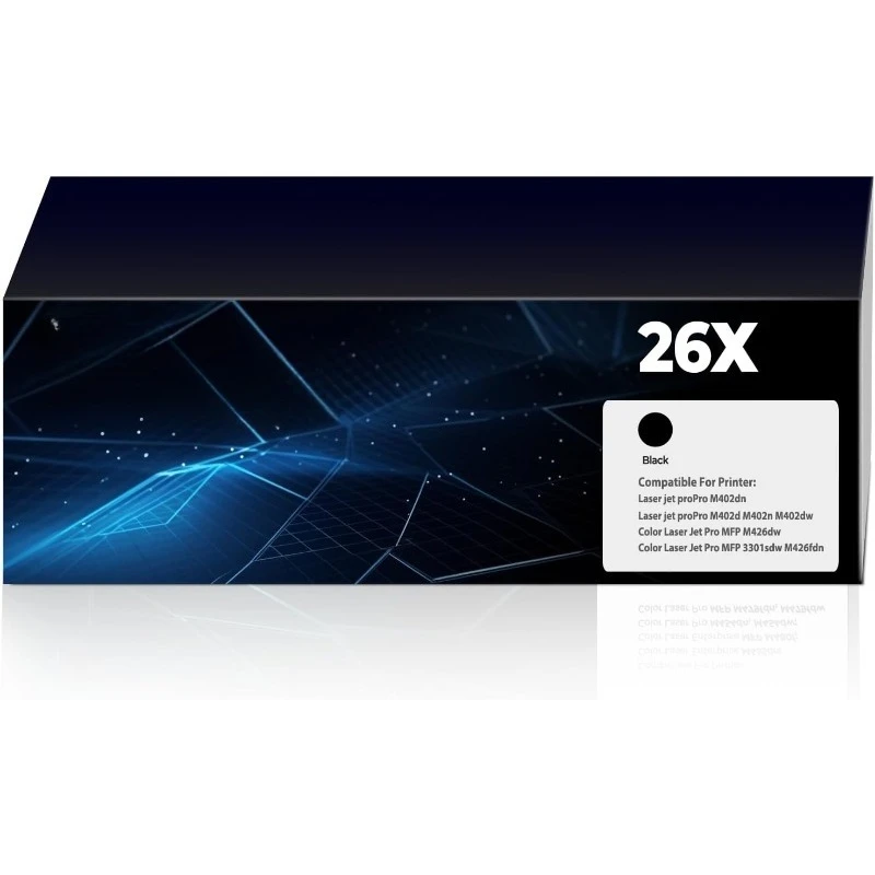 

26X CF226X черные тонер-картриджи для 26X CF226X 26A Замена тонер-картриджа для Laser Jet pro M402d M402dw M402dne для L