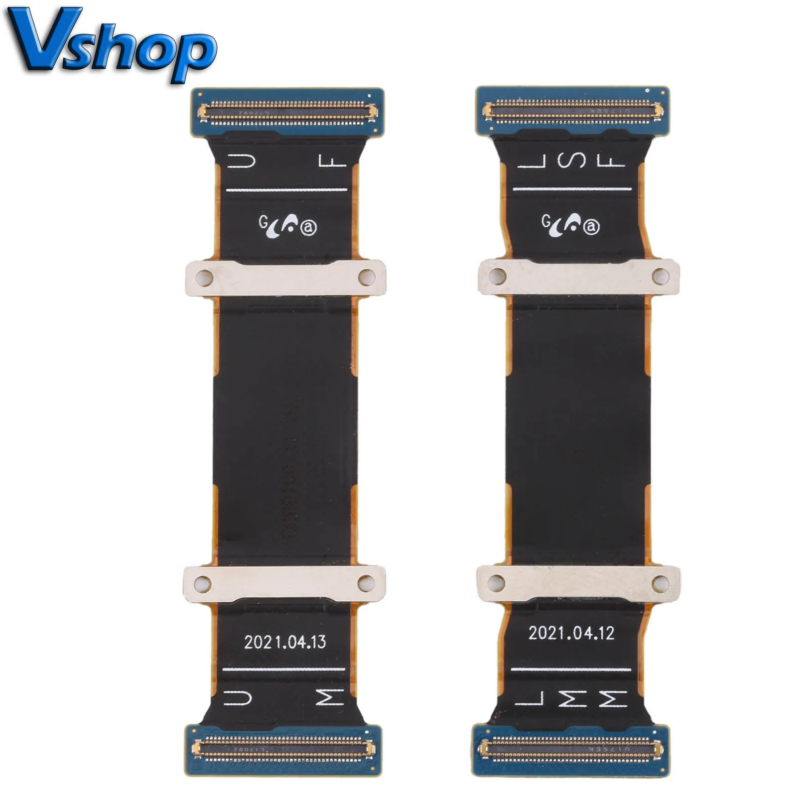 1 Pair For Samsung Galaxy Z Fold3 5G SM-F926B Spin Axis Flex Cable Mobile Phone Replacement Parts