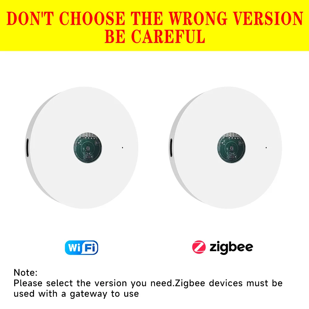 Tuya WiFi/ZigBee Lichtsensor, Helligkeitsensor, Beleuchtung, Helligkeitsdetektor, Hausautomation mit Smart Life Geräteverknüpfung – Detail 3