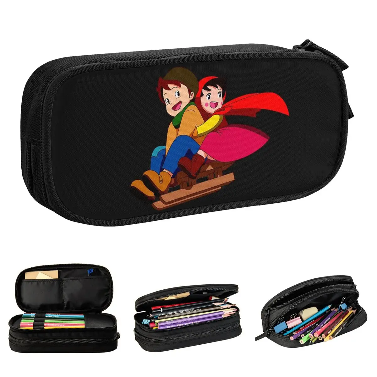 

Heidi Pencil Cases Pen Bag Kids Big Capacity Students School Cosmetic Pencilcases