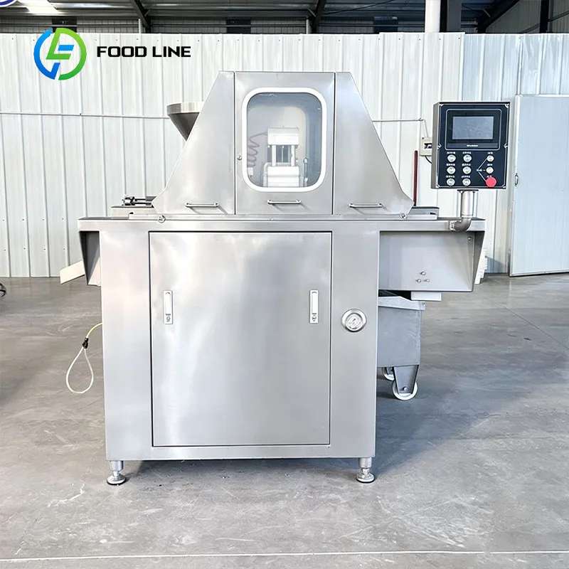 Brine Injector Meat Processing Machine Bacon Ham Pork Loin Beef Steak Seasoning Equipment Customized