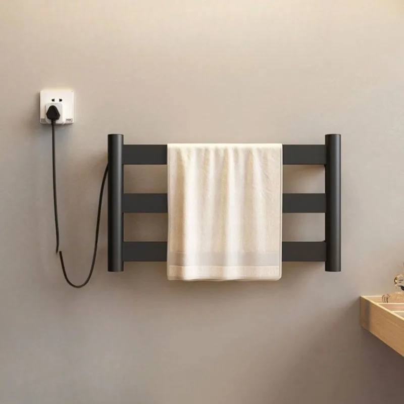 

Waterproof Towel Warmer Stainless Steel Digital Display Thermostatic Electric Towel Rack Household Brief Bathroom Accessories