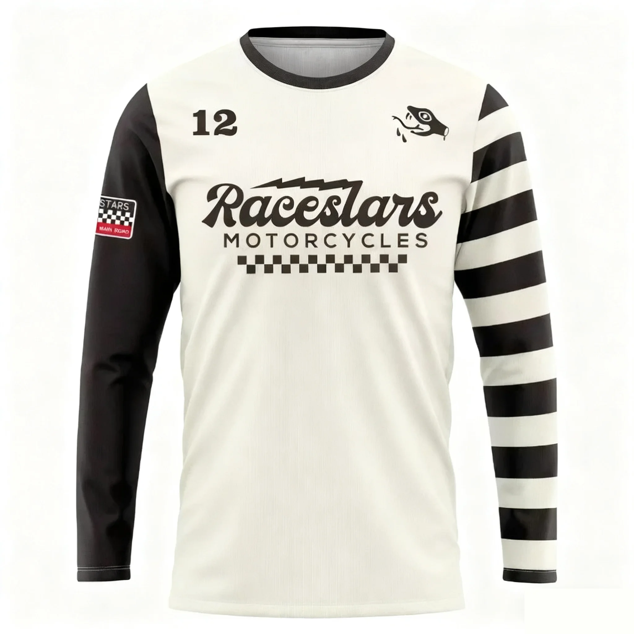 Ultimatives Motocross-Downhill-Mountainbike-MX-Rad-T-Shirt für Herren, Langarm-Mountainbike-T-Shirt, schnelltrocknendes Sport-T-Shirt – Detail 7