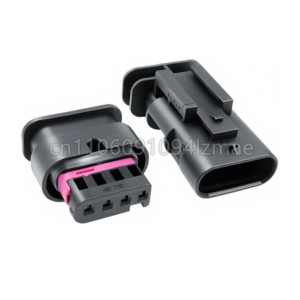 4 Pin Automotive Plastic Housing Connector Auto Wire Harness Plug Car Waterproof Plug For VW Audi 1-1564559-1 1718645-1 4F097370