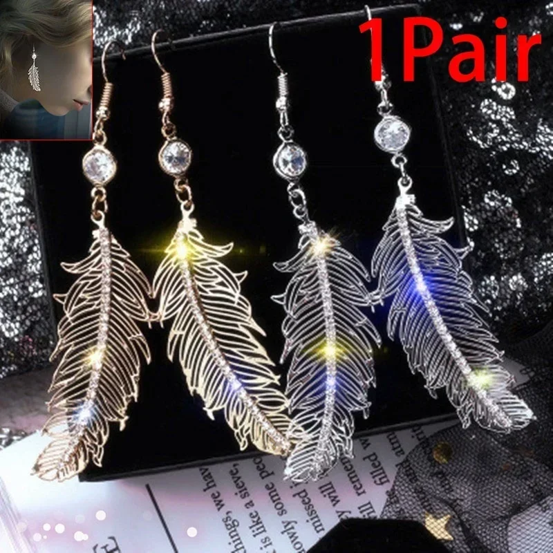 Delysia King  Feather earrings