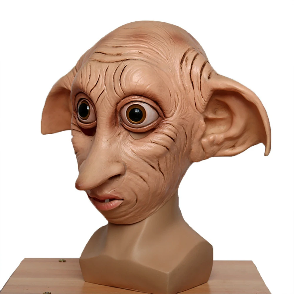Anime Dobby Masken Cosplay Kostüm Latex Maske Halloween Maskerade Party Karneval Prop