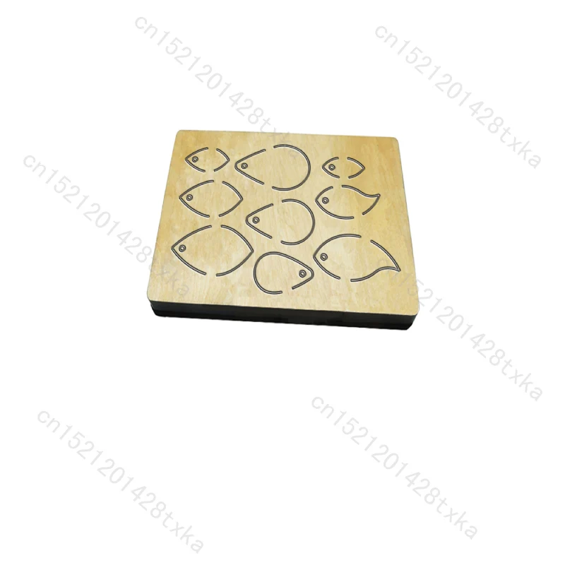 Wooden Earring Cutting Dies for Scrapbooking, Multiple Sizes, Compatible with Most Die Cutting Machines, C2878, New