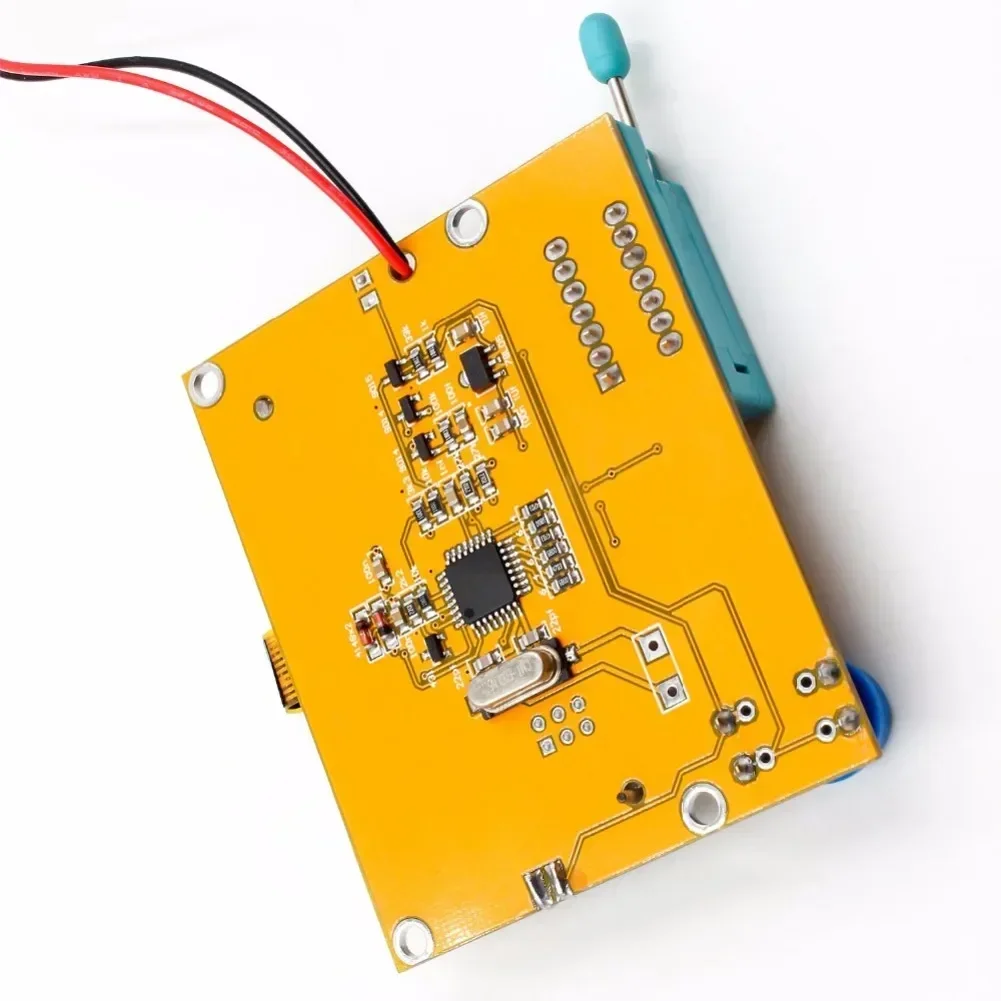 ESR Instrument Transistor Tester Graphic Transistor Tester Latest LCR-T4 Esr Meter Transistor Tester Diode 6F22 LCD Backlight