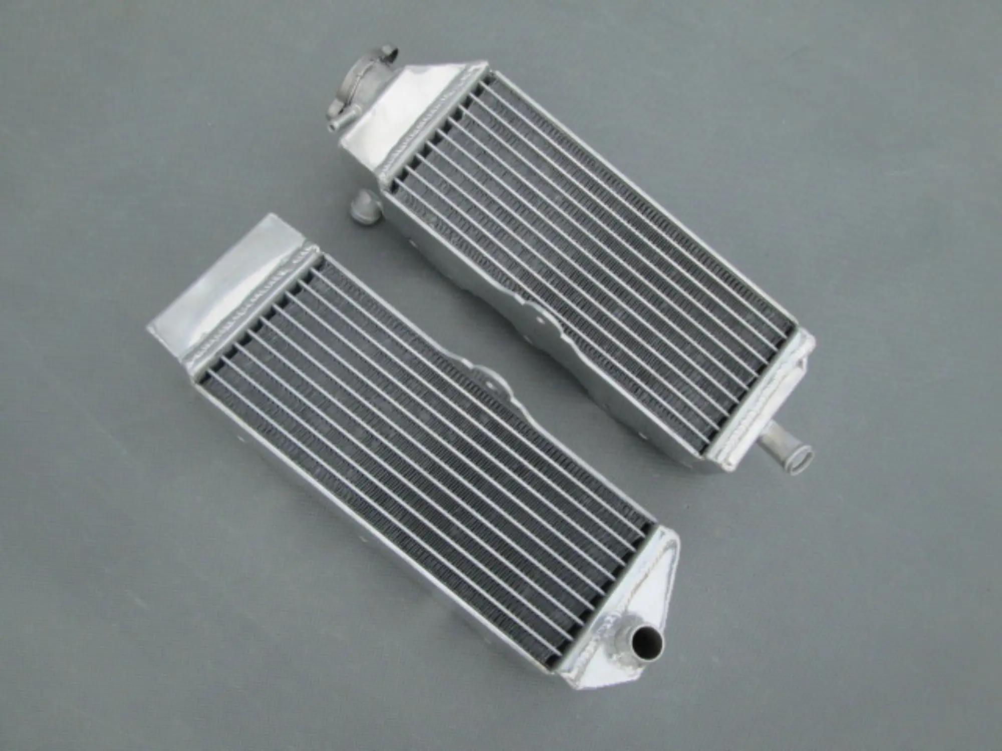 For 1988-1992 Suzuki RM125 RM250 RM 125 250 Aluminum Radiator Cooler Cooling Coolant 1988 1989 1990 1991 1992