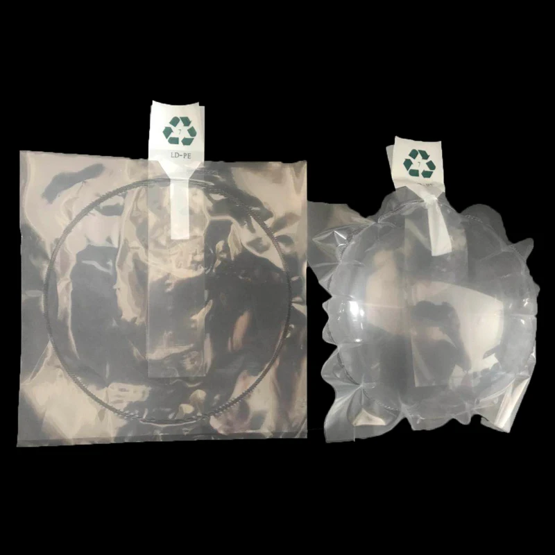 100pcs Clear  Rotundity Inflatable Bag Hat Underwear Anti Deformation Support Bags Express Pack Buffer Bubble Pouch Filling Bag