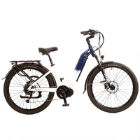 CYSUM NOVA Electric Bike, 27.5*2.2'' Tire, 500 Motor, 48V 14Ah Battery Adult E-Bike Hydraulic SHIMANO 9-Speed Electric Bicycle