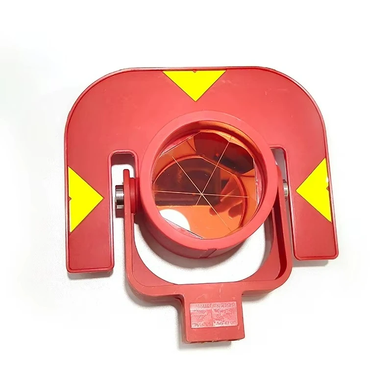 Large 5 Inch Reflecting Prism Total Station High Precision Circular Survey Prism Reflector Surveying Instrument Accessory Range