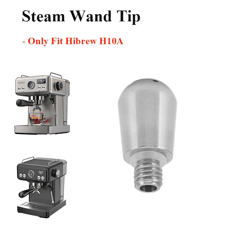 Coffee Machine Steam Nozzle Coffee Making 3 Holes Steam Wand Tip for Hibrew H10A Espresso Machine Steam Nozzle