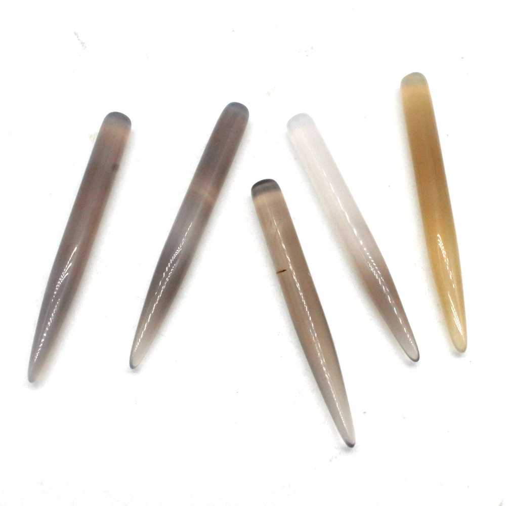 5pcs 4mm Agate Burnisher for Bracelet Ring Surface Gliding Jewellers Burnishing Tools Jewellery Tools