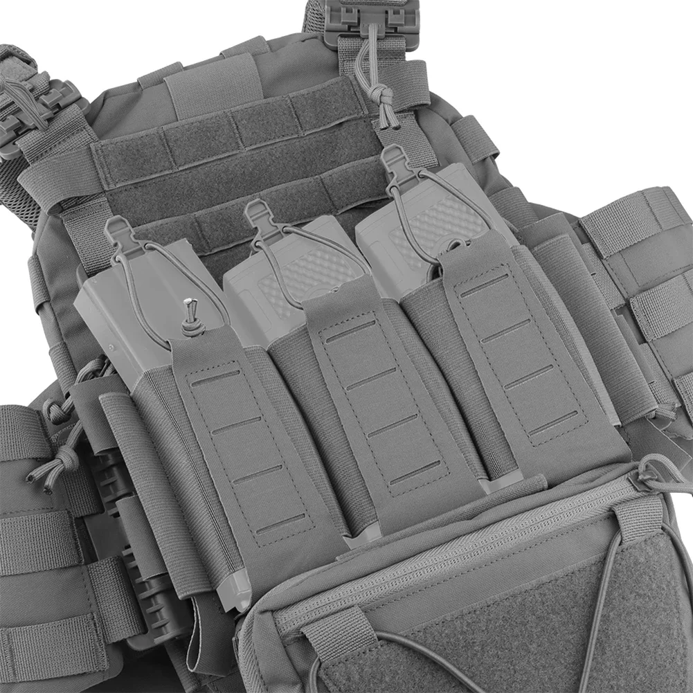 Equipment APPAREL ARC  Vest Tubes Quick Release Molle System Rifle Triple Panel Magazine Mag Pouch Lower Hanging Sub Bag