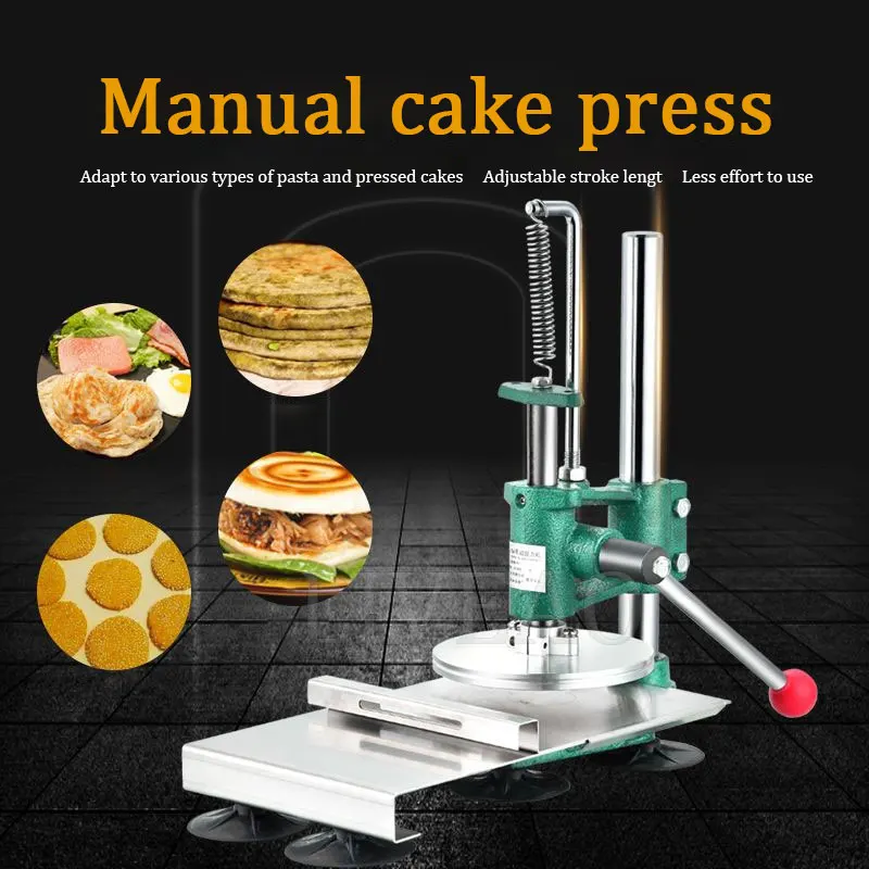 Commercial Hand Pizza Dough Press Machine Manual Hand Pizza Dough Flattening Press