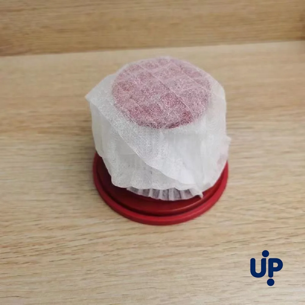 100 Peças de Filtro Descartável para Aspirador de Pó Doméstico, Rede de Malha Durável para Coleta de Pó, Acessórios para Aspirador de Pó