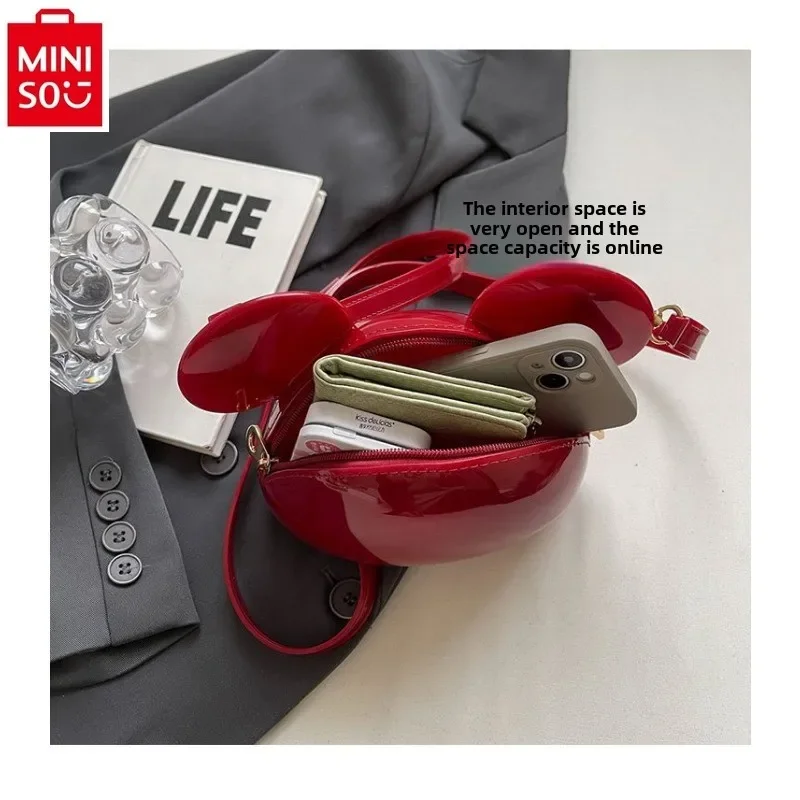 Disney Cartoon Mickey Anime Student Storage Wallet Women's Fashion High Quality Versatile Phone Bag