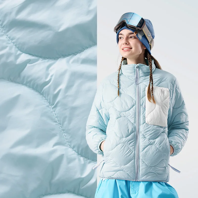 Lyžařská bavlněná bunda VECTOR Blaze P Cotton Mid-Layer udržuje teplo, izoluje pot, chrání před mrazem, pro halové i venkovní lyžování - náhled 6