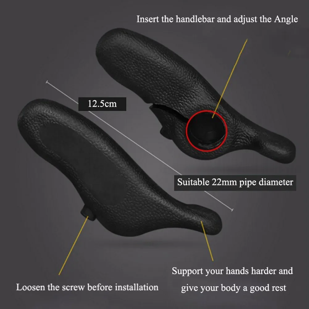 Bike Small Auxiliary Handlebar Horn Bicycle Bar End Cycling MTB Sports Ultra Lightweight Fashionable Wear-resistant