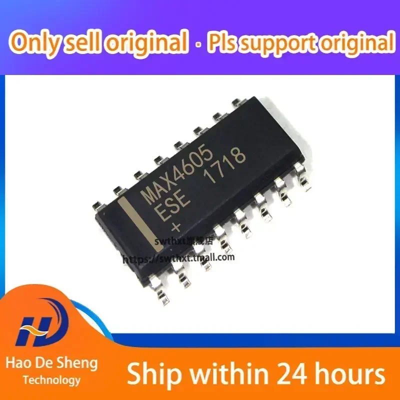 

10 шт./лот MAX4605ESE MAX4605 SOIC-16 новый оригинальный на складе