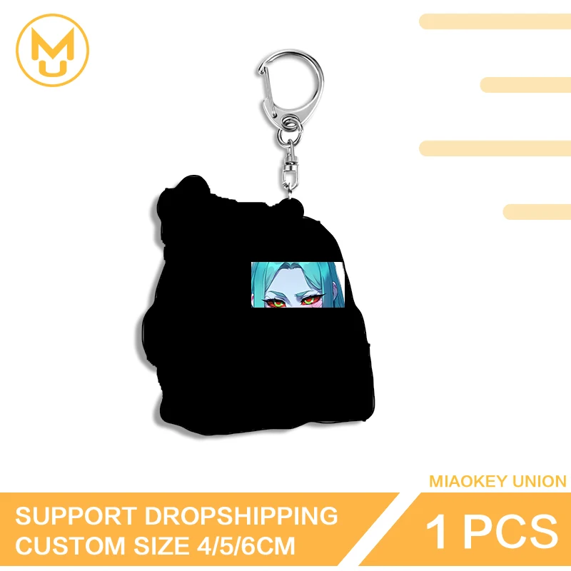 Rebacca Sexy Waifu Silhouette Enchanting Car Keychain Gamelover Prone Posture Lightweight Versatile Adorable Fashionable Jewelry