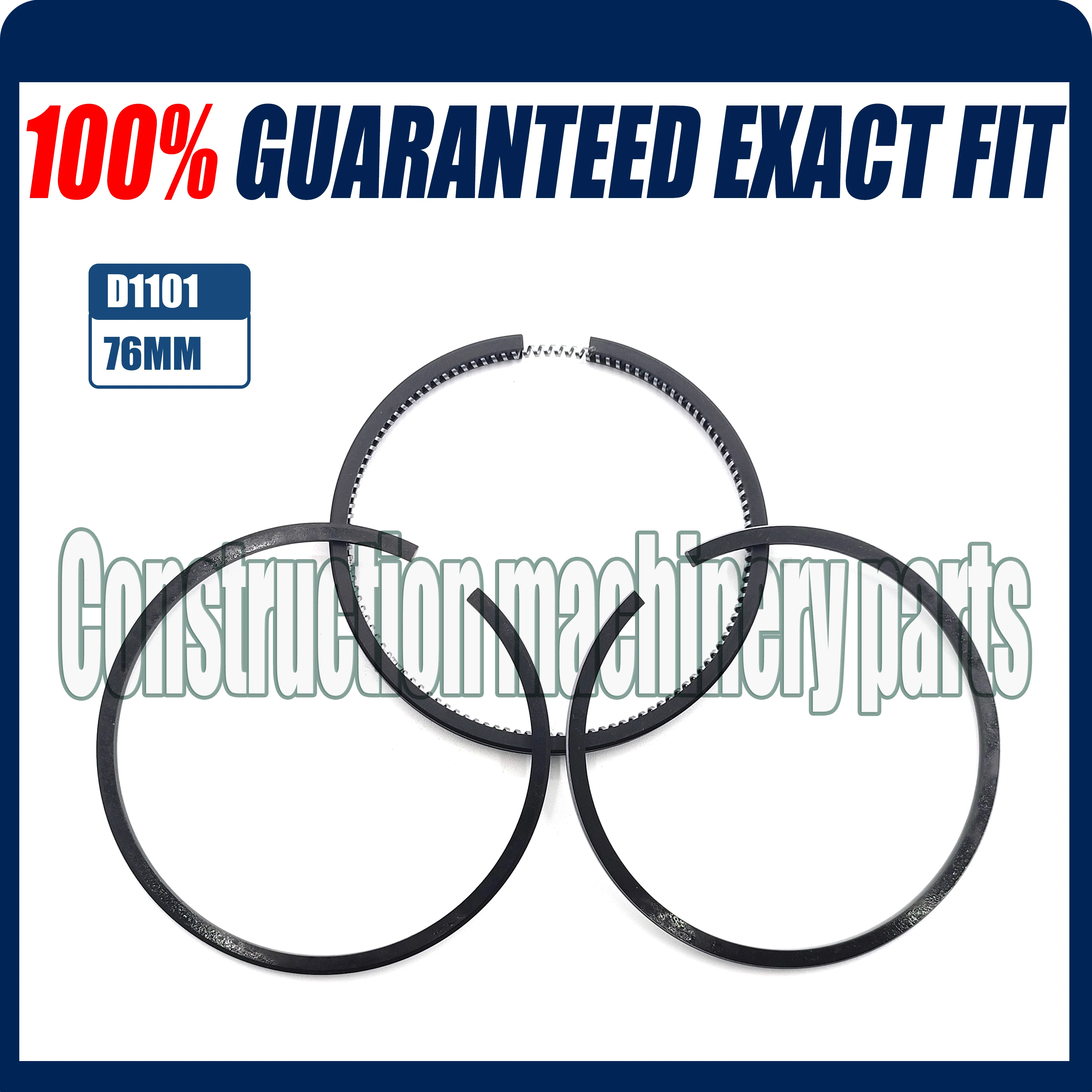 

Diesel Engine 76mm Piston ring For Kubota D1101