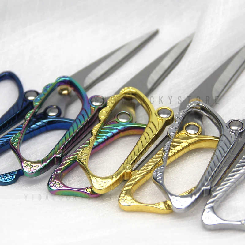 Durable Stainless Steel Retro Tailor Scissor Embroidery Needlwork Handicraft Home Tools For Sewing Shears Fancy Butterfly Shape