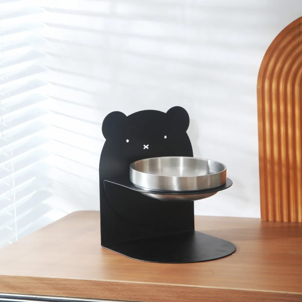 

Large Capacity Detachable Pet Bowl Cervical Protection Anti-Tip Cat Dog Bowl Magnetic Non-Slip High Footed Bowl Senior Pets