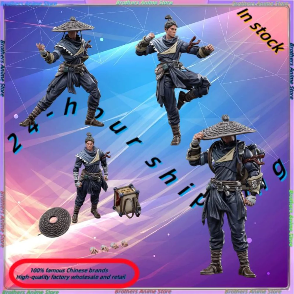 

JOYTOY Dark Source Jianghu Series Shentu Xun Qin Yunyue Китайский стиль Рыцарь боевых искусств 3,75-дюймовая подвижная модель солдата