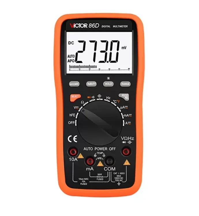 Factory Customized VICTOR 86D LCD Display 5999 Count 3 5/6 Digital Multimeter