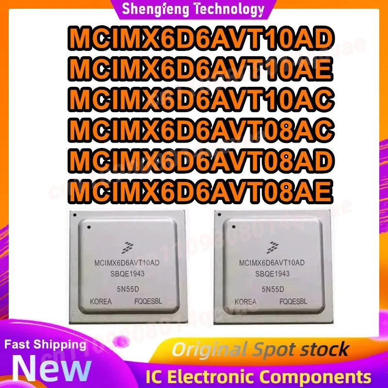 

MCIMX6D6AVT10AD MCIMX6D6AVT10AE MCIMX6D6AVT10AC MCIMX6D6AVT08AC MCIMX6D6AVT08AD MCIMX6D6AVT08AE BGA IC чипсет Новинка в наличии