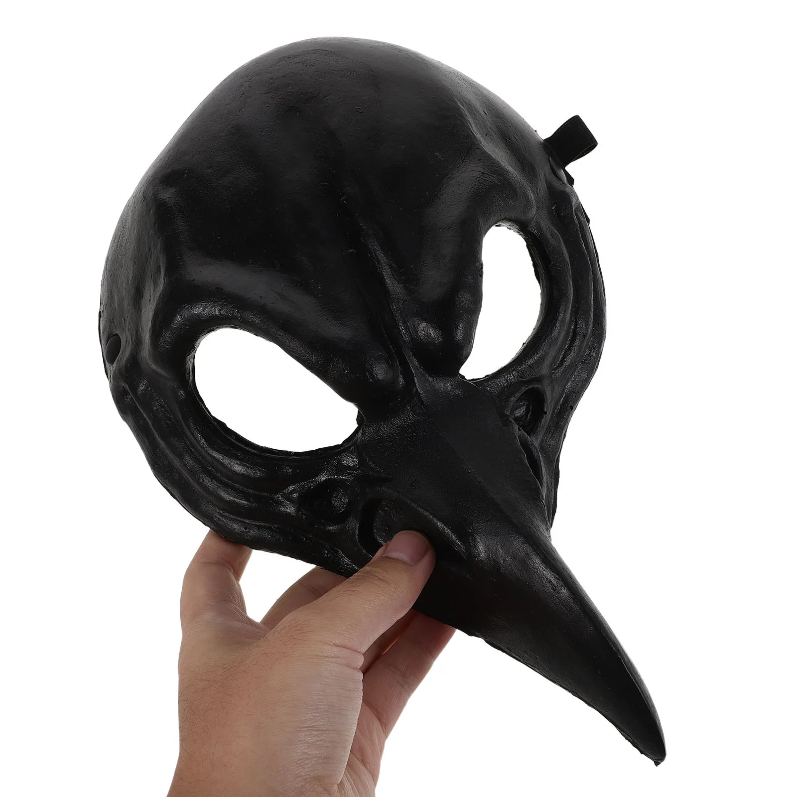 

Bird Skull Mask Realistic Creepy Raven Beak PU Lightweight Skull Masquerade Mask for Gothic Punk Cosplay Halloween Party