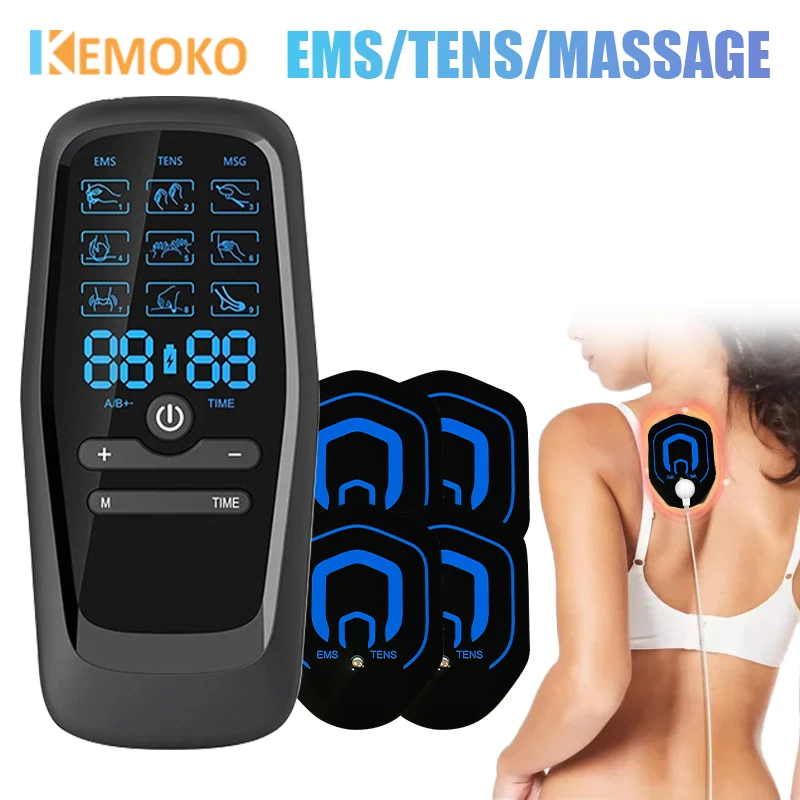 

Physiotherapy Tens Muscle Stimulator Electric Body Massage EMS Acupuncture Digital Therapy Slimming Machine Electro Stimulator