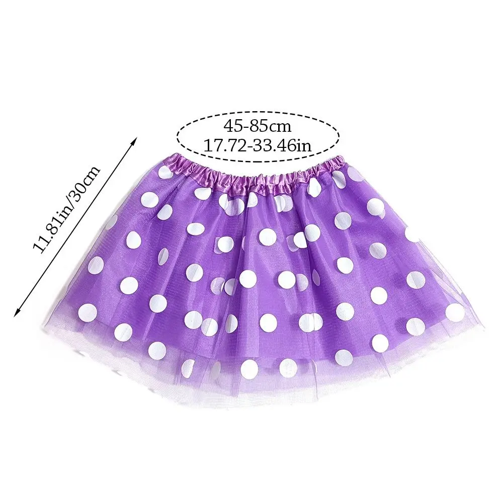 Gonna tutù estiva a punto d'onda Gonna da principessa colorata in tulle Gonna da ballo in rete per bambini