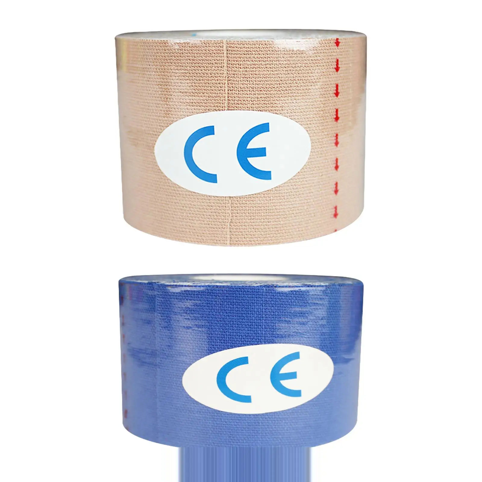 Athletic Tape Water Resistant 5M Roll Cohesive Tape for Chest Hands Body