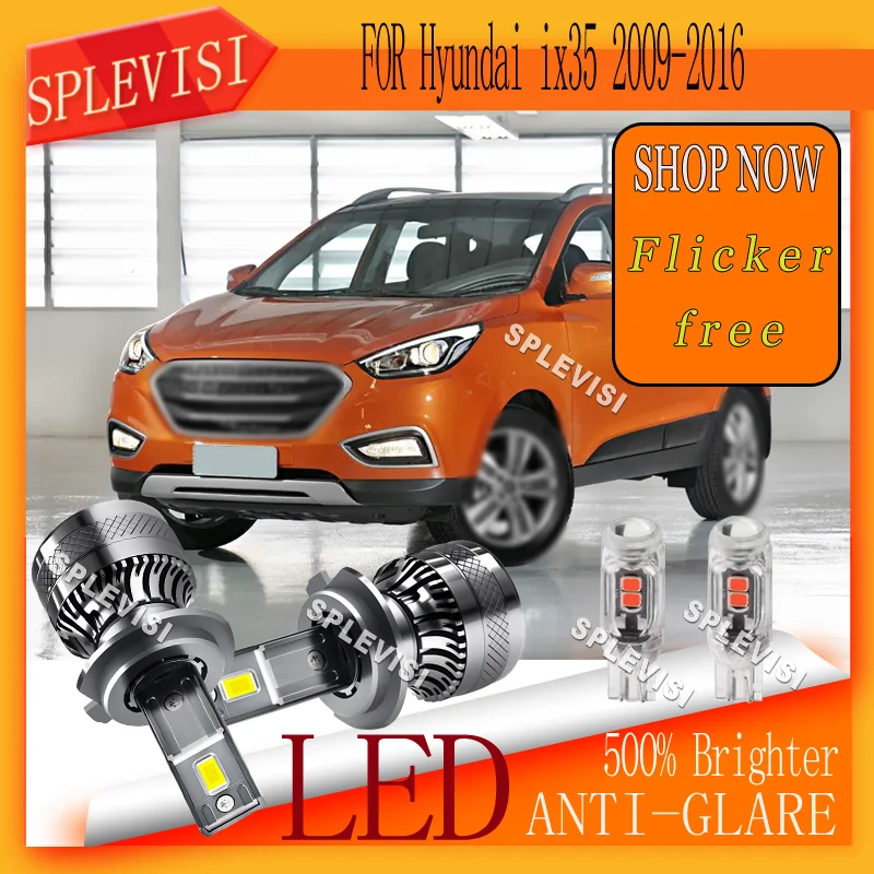 Adds Convenience and Night Security CANBus Ready 20000LM LED HEADLIGHT For Hyundai ix35 2009 2010 2011 2012 2013 2014 2015 2016